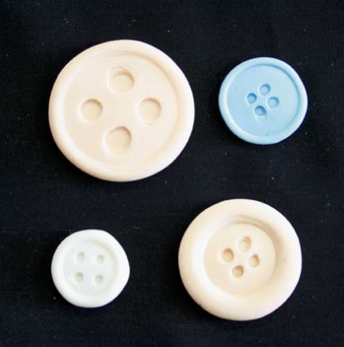 Buttons Silicone Mould - Click Image to Close